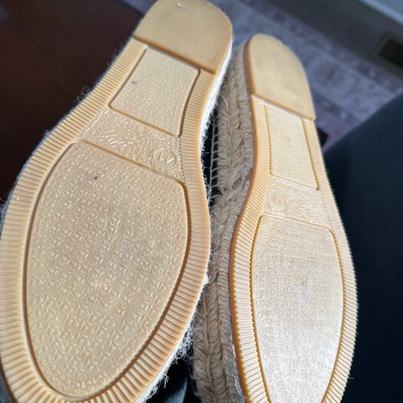 Johnny Was Isaac Embroidered Peacock Espadrille Shoes Black Floral Spain 41 - Picture 5 of 7